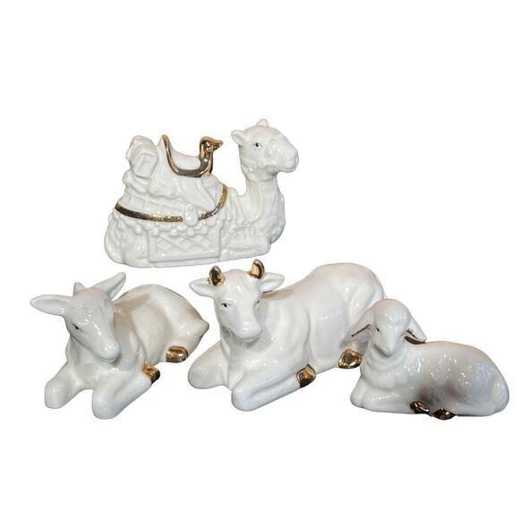 Christmas Nativity scene figures porcelain. Christmas Decor! Jesus. Holiday. - Picture 2 of 7